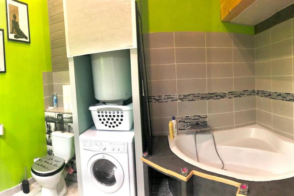 Duplex Atypique 20' De Toulouse Apartment Leguevin Bagian luar foto